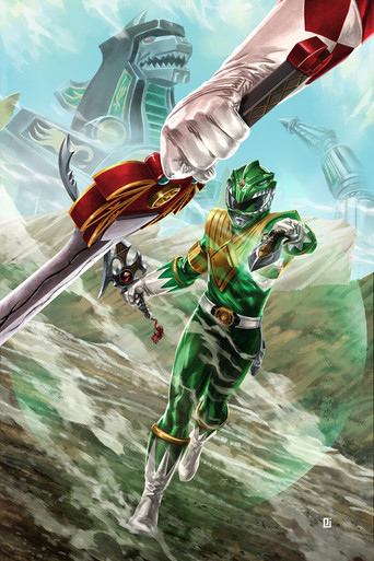 Power Rangers Green With Evil movie poster