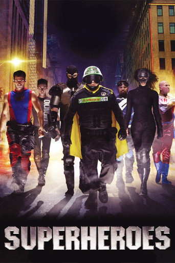 Superheroes movie poster