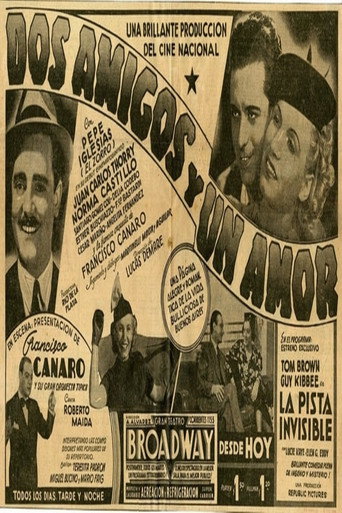 Dos amigos y un amor movie poster