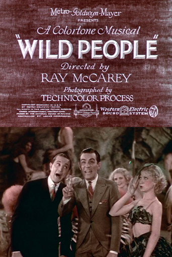 Wild People movie poster
