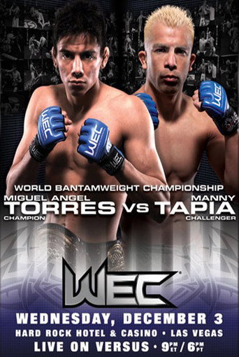 WEC 37: Torres vs. Tapia movie poster
