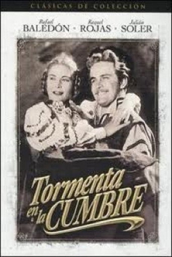 Tormenta en la cumbre movie poster