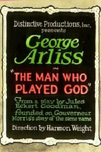 The Man Who Played God movie poster