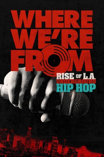 Where We're From: Rise of L.A. Underground Hip Hop movie poster