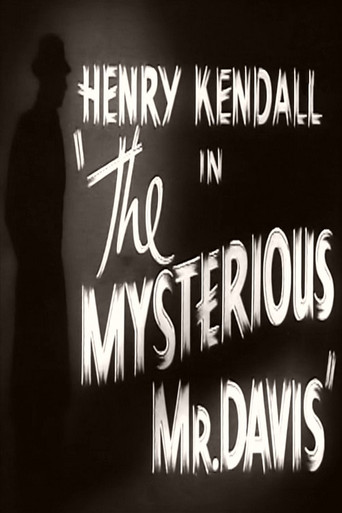 The Mysterious Mr. Davis movie poster