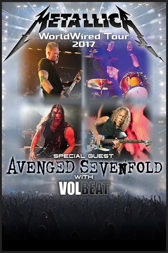 Metallica WorldWired North American Tour 2017 movie poster