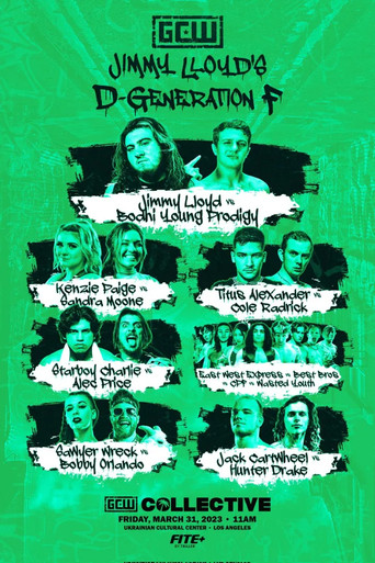GCW Jimmy Lloyd's D-Generation F movie poster