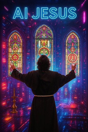 AI Jesus movie poster