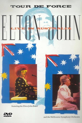 Elton John: Live in Australia 1986 movie poster