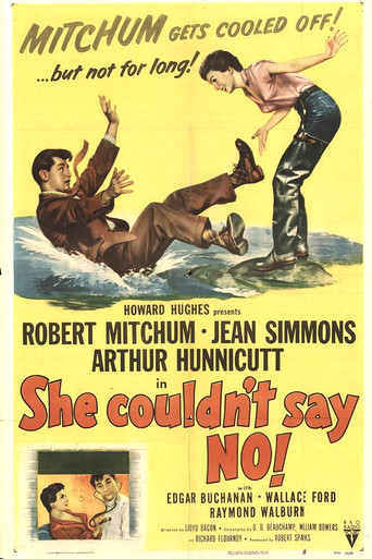 She Couldn't Say No movie poster
