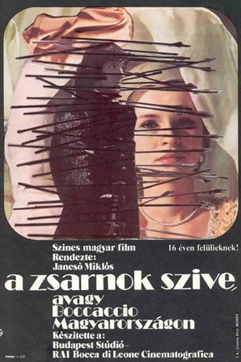The Tyrant's Heart, or Boccaccio in Hungary movie poster