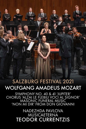 Salzburg Festival 2021: Currentzis conducts Mozart movie poster