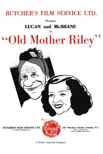 Old Mother Riley movie poster