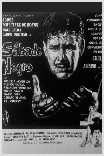Sábado negro movie poster
