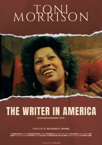 The Writer In America : Toni Morrison movie poster
