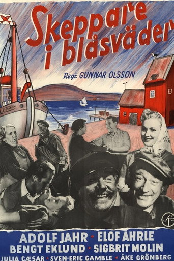 Skeppare i blåsväder movie poster