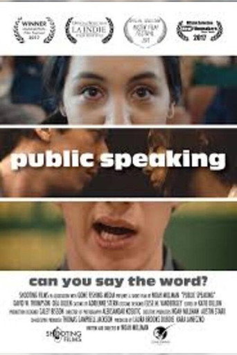 Public Speaking movie poster