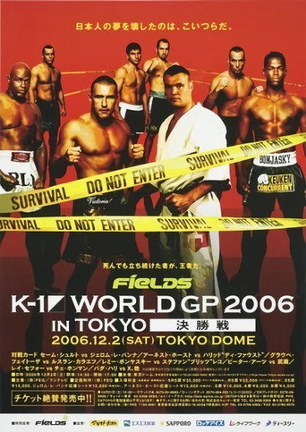K-1 World Grand Prix 2006 in Tokyo Final movie poster