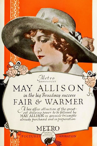 Fair and Warmer movie poster