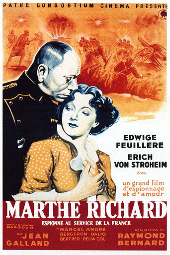 Marthe Richard movie poster