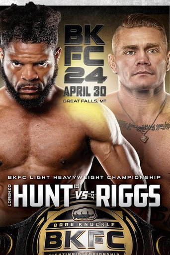 BKFC 24: Hunt vs Riggs movie poster