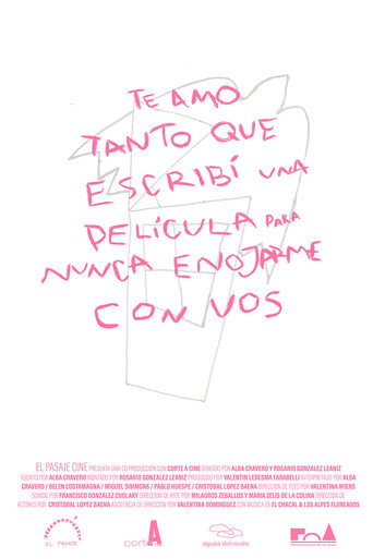 I Love You So Much That I Wrote a Movie to Never Get Upset with You movie poster
