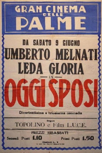Oggi sposi movie poster