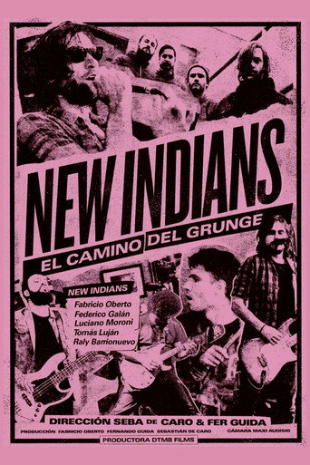 New Indians: el camino del grunge movie poster