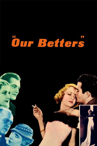 Our Betters movie poster