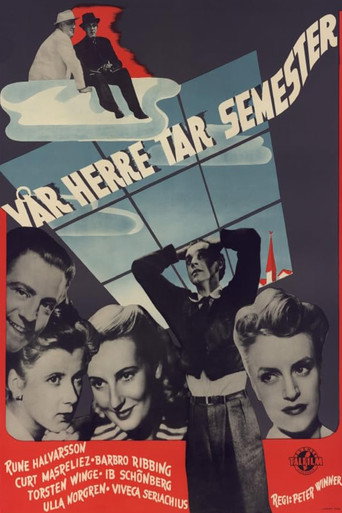 Vår herre tar semester movie poster