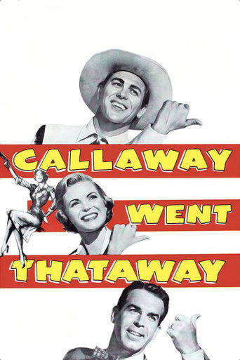 Callaway Went Thataway movie poster