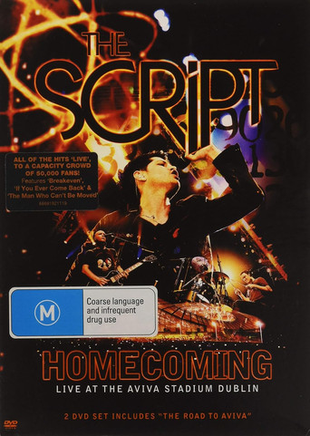 The Script: Homecoming Live at the Aviva Stadium movie poster