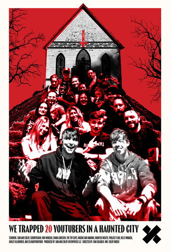 We Trapped 20 YouTubers in a Haunted City movie poster