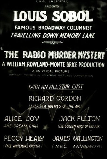 The Radio Murder Mystery movie poster