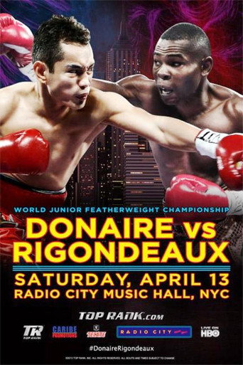Nonito Donaire vs. Guillermo Rigondeaux movie poster