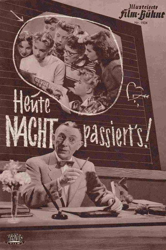 Heute nacht passiert’s movie poster