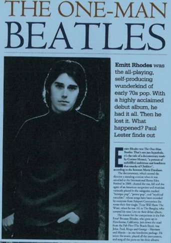 The One Man Beatles movie poster