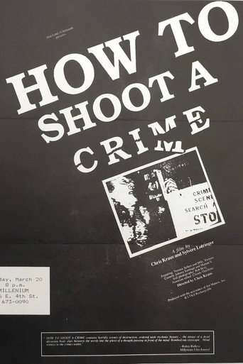 How to Shoot a Crime movie poster