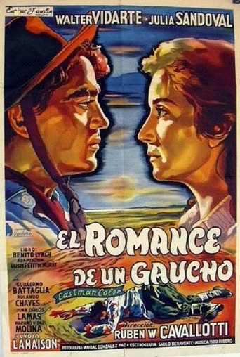 El romance de un gaucho movie poster