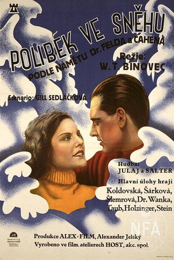 Polibek ve sněhu movie poster