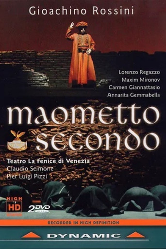 Maometto secondo movie poster