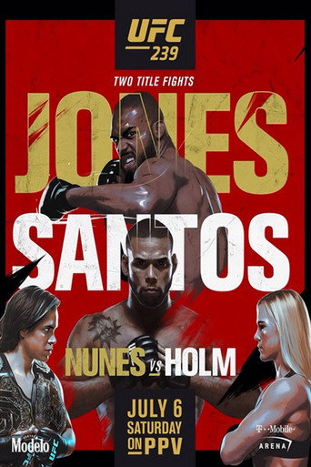 UFC 239: Jones vs. Santos movie poster