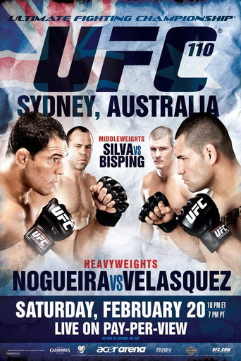 UFC 110: Nogueira vs. Velasquez movie poster