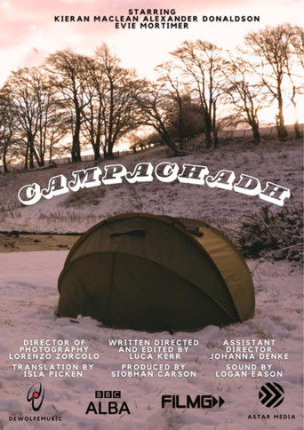 Camping movie poster