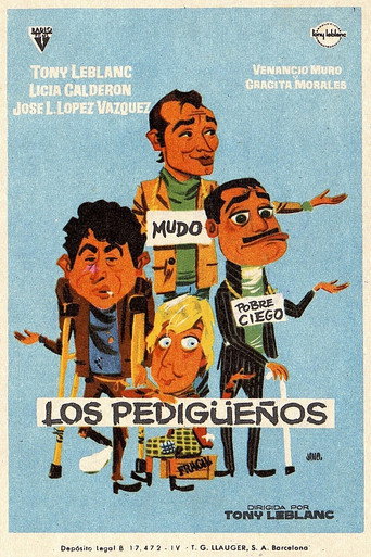 Los pedigüeños movie poster