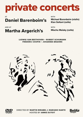 Concerts Privés chez Martha Argerich et Daniel Barenboim movie poster