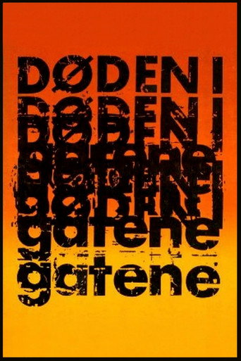 Døden i gatene movie poster