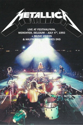 Metallica - Live At Festivalpark, Werchter, Belgium - July 4th, 1993 movie poster