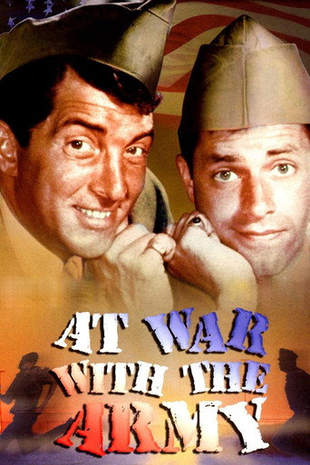 At War with the Army movie poster