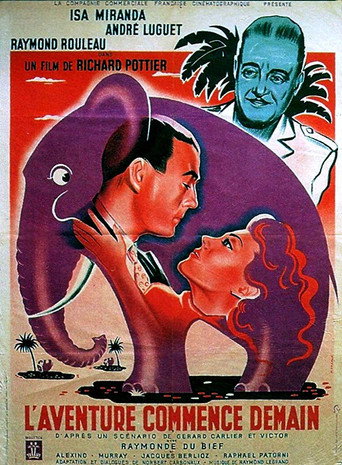 Adventure Starts Tomorrow movie poster